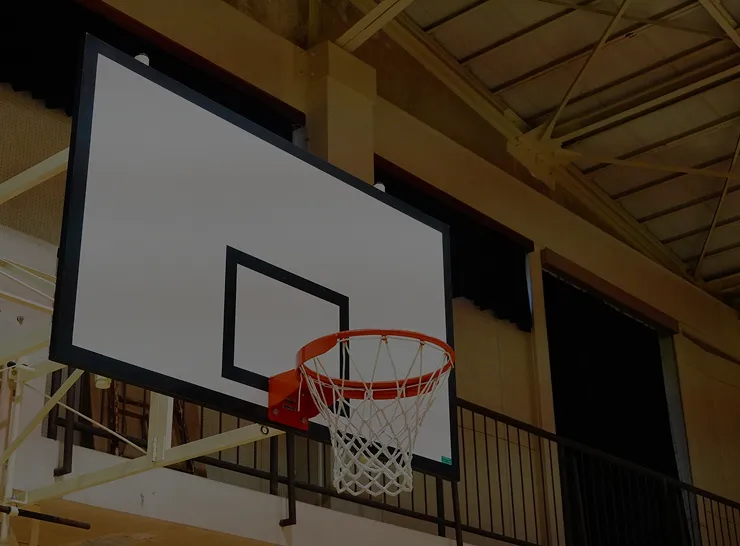 バスケのゴールの写真